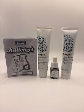 Briogeo Scalp Revival Charcoal Tea Tree Travel Set Mask Shampoo Treatment New
